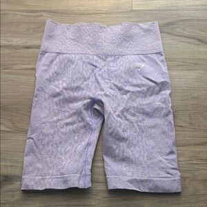 Gymshark Purple Bike Shorts